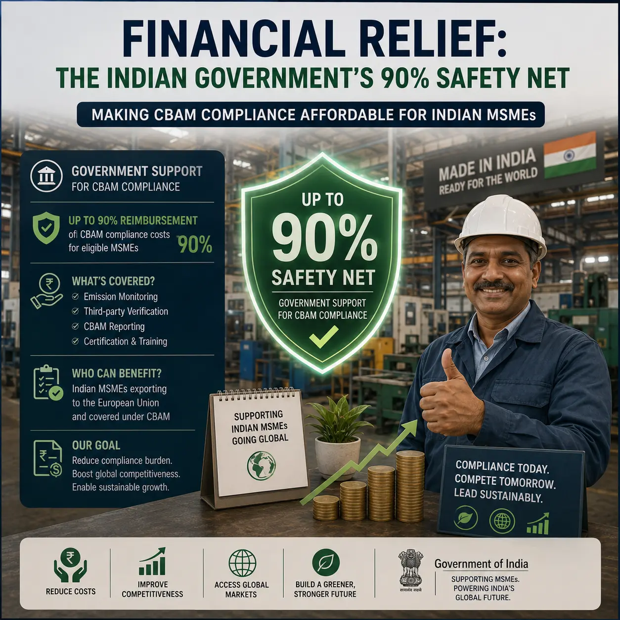 The Indian MSME Guide to EU CBAM: How to Keep Exporting in the Green Era