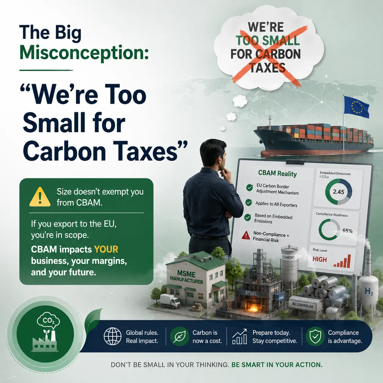 The Big Misconception: "We're Too Small for Carbon Taxes"